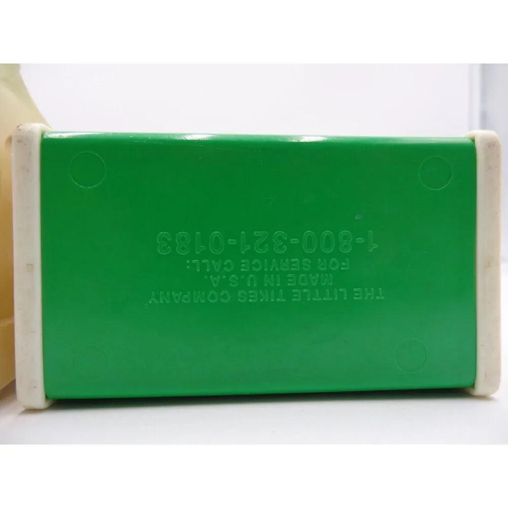 Little Tikes Dollhouse Toy Box Green White 4